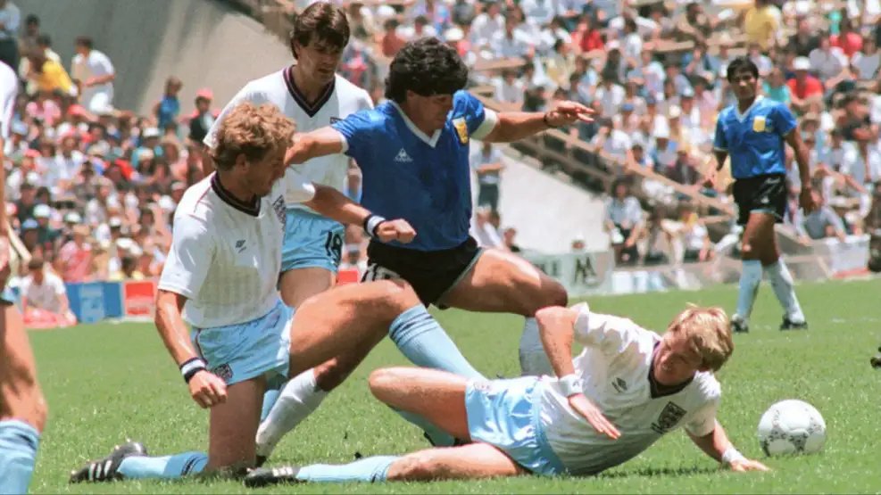México 1986: los goles de Maradona a Inglaterra